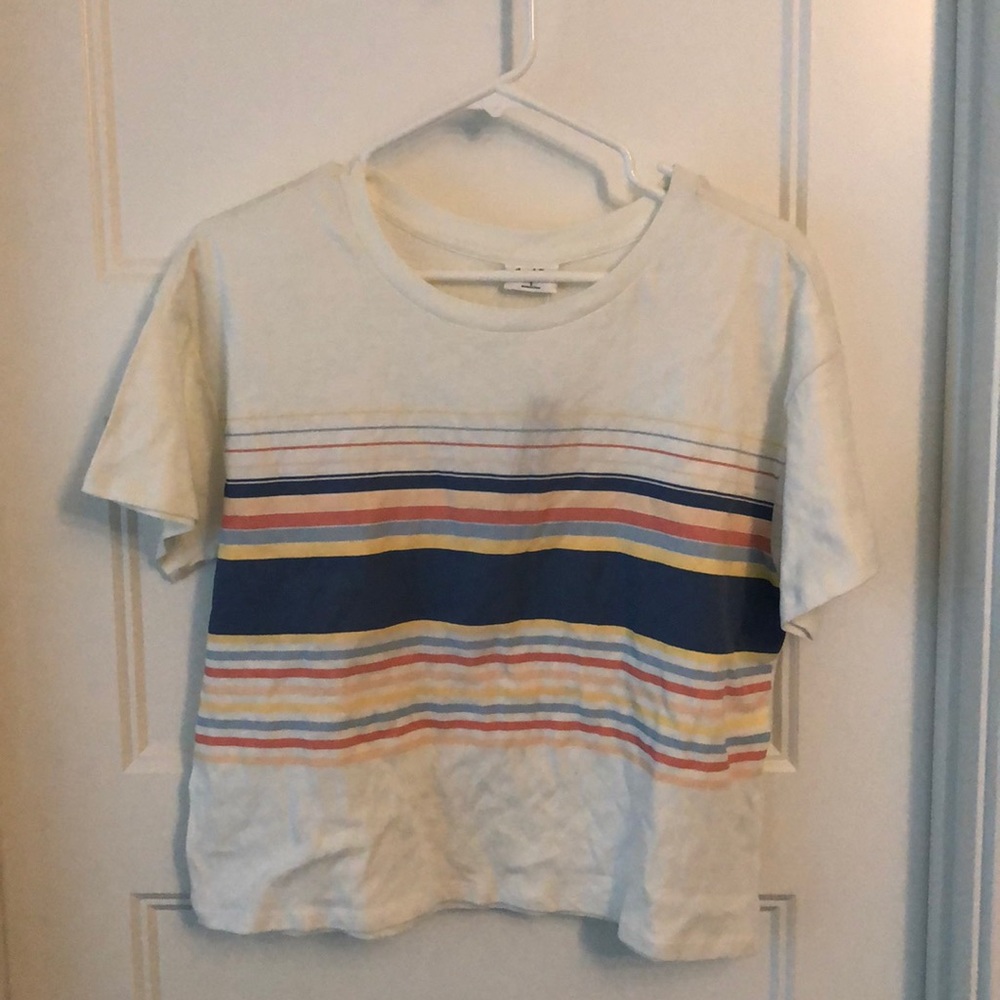 BRAND NEW Tilly’s striped crop top